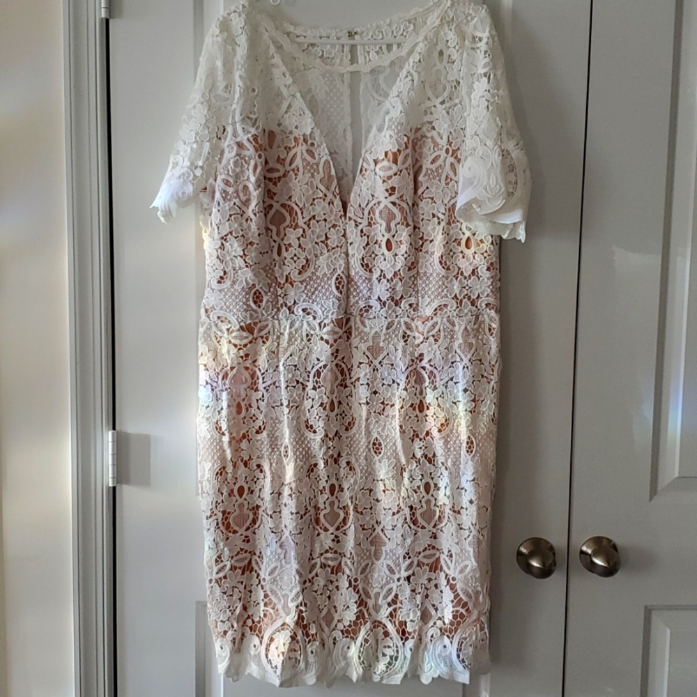 Soieblue Knee Length Dress - 3X